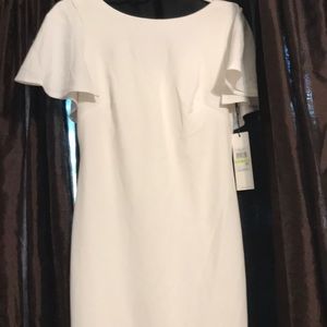 White casual dress.